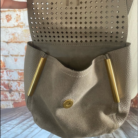 Vince Camuto Gabby leather suede crossbody bag - Picture 8 of 11